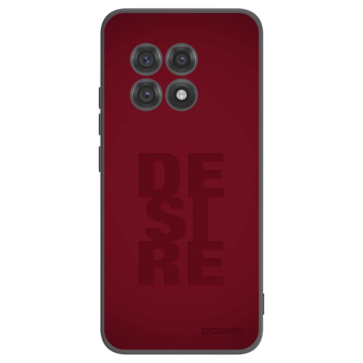 Picasee silikonski črni ovitek za OnePlus 13R 5G - Desire