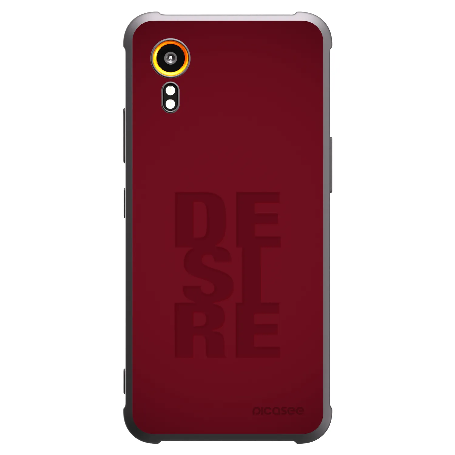 Picasee silikonski črni ovitek za Samsung Galaxy Xcover 7 - Desire