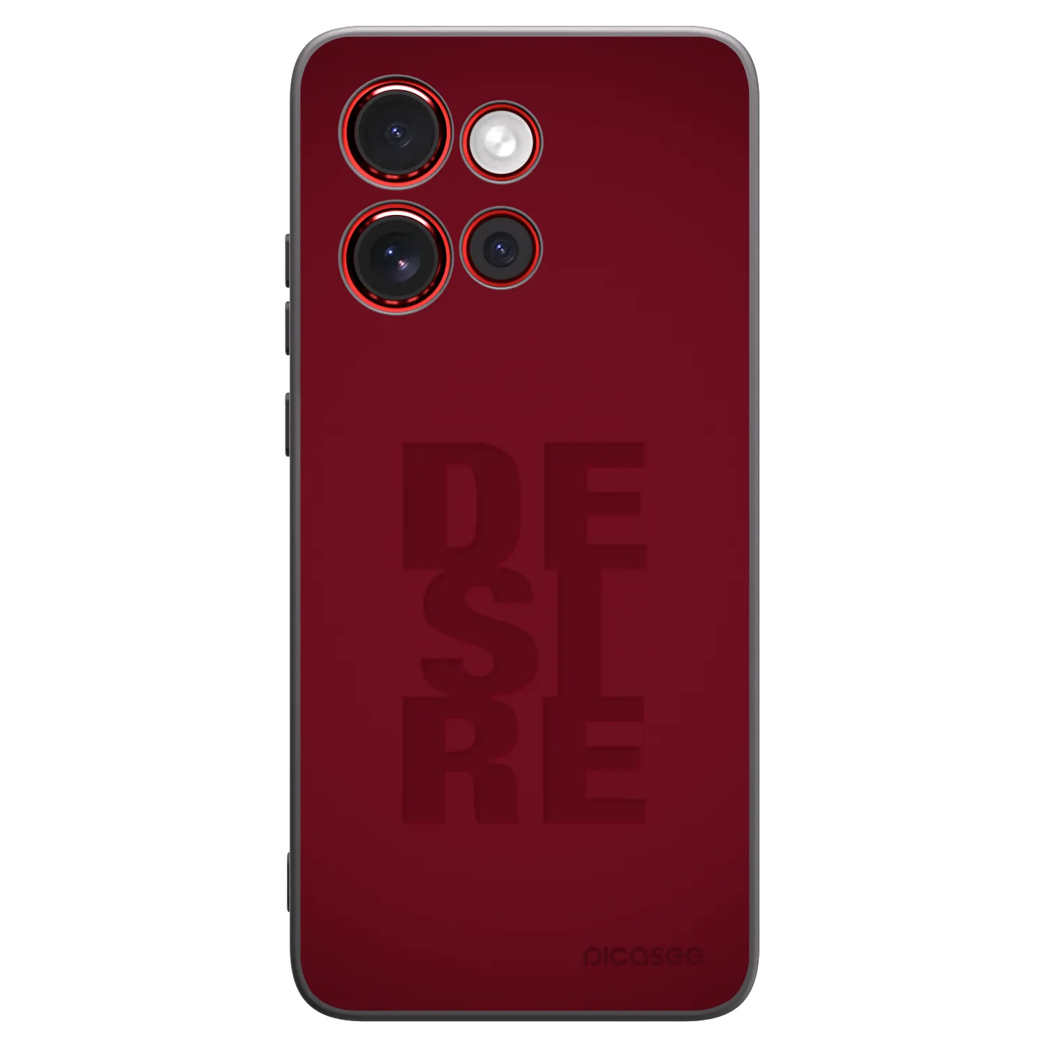 Picasee silikonski črni ovitek za Motorola Edge 60 Neo 5G - Desire