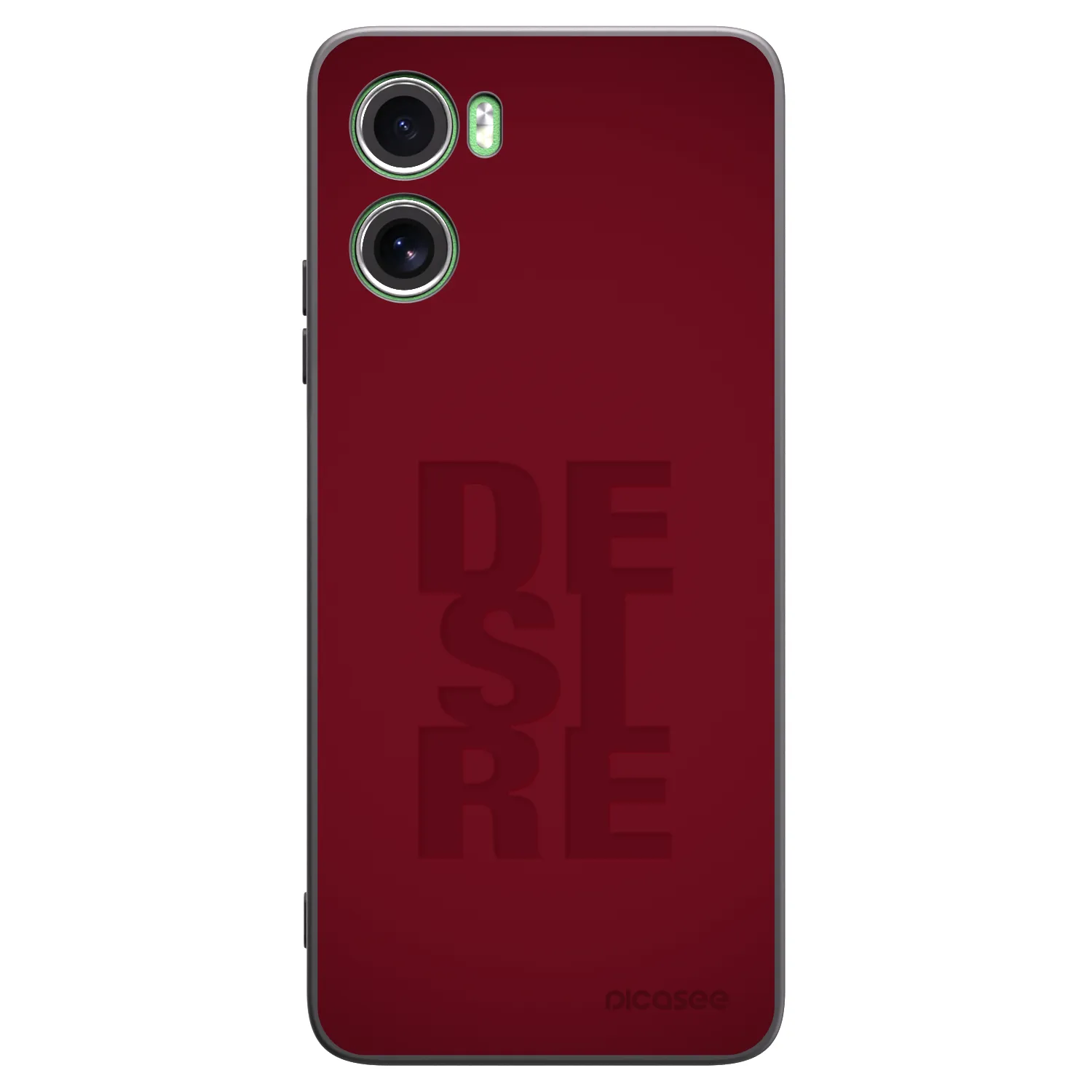 Picasee silikonski črni ovitek za Motorola Moto G06 - Desire