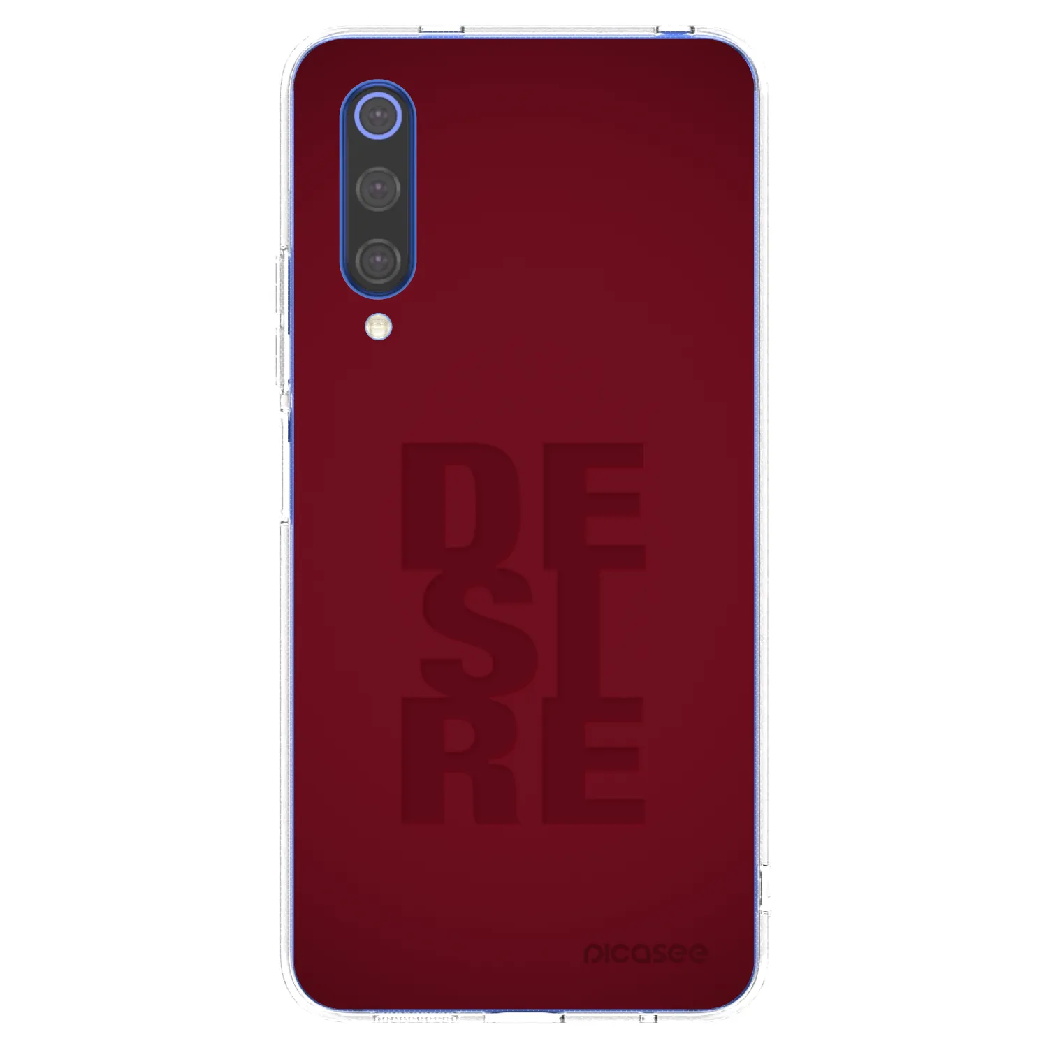 Picasee silikonski prozorni ovitek za Xiaomi Mi 9 SE - Desire