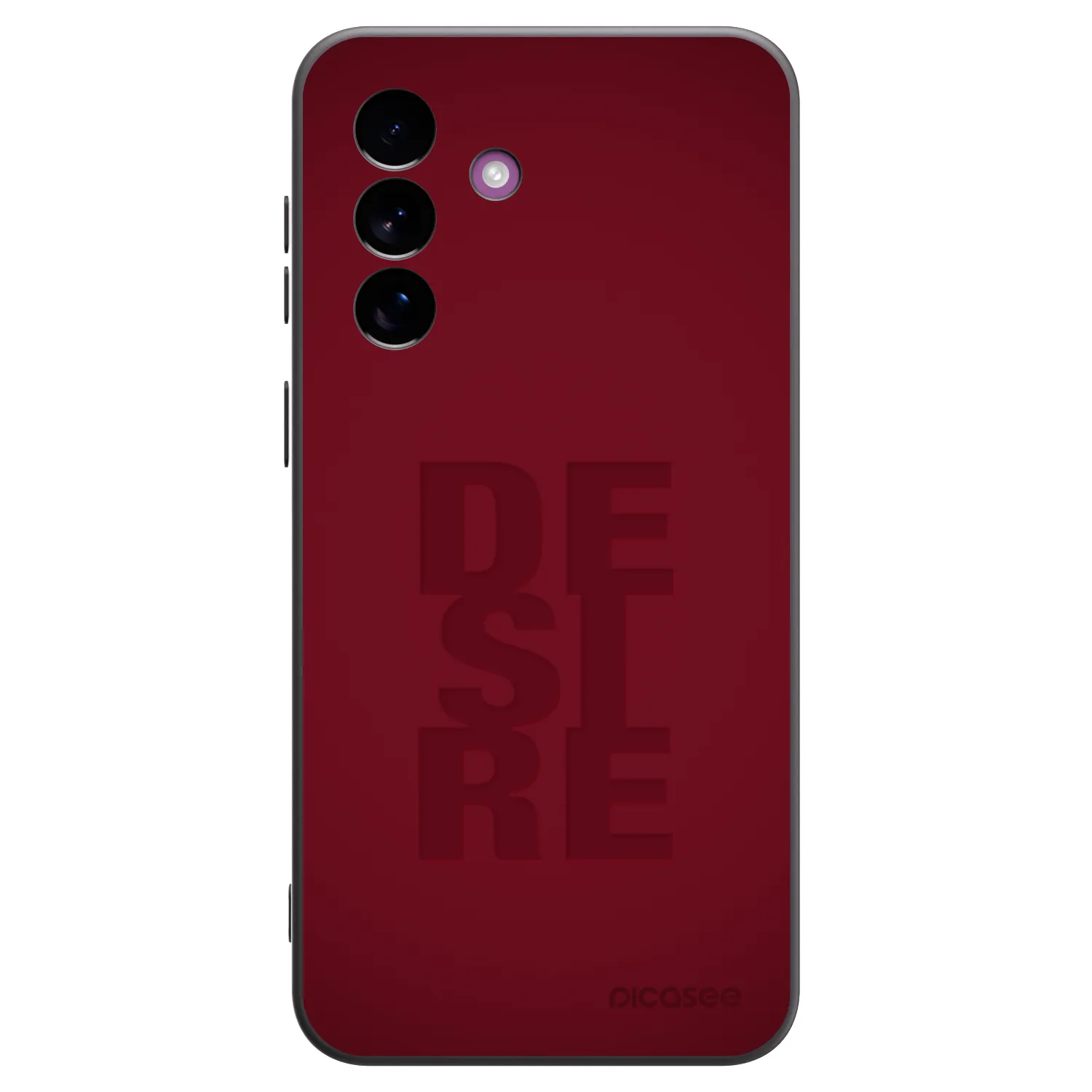 Picasee silikonski črni ovitek za Samsung Galaxy A37 - Desire