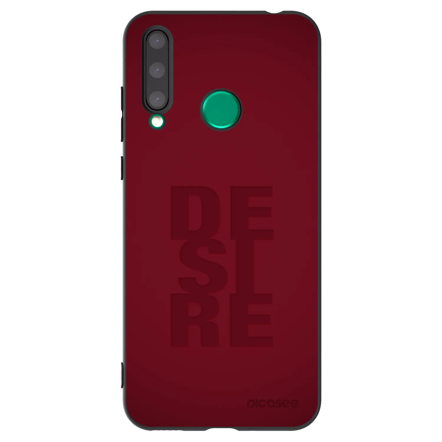 Picasee silikonski črni ovitek za Honor 20 Lite - Desire