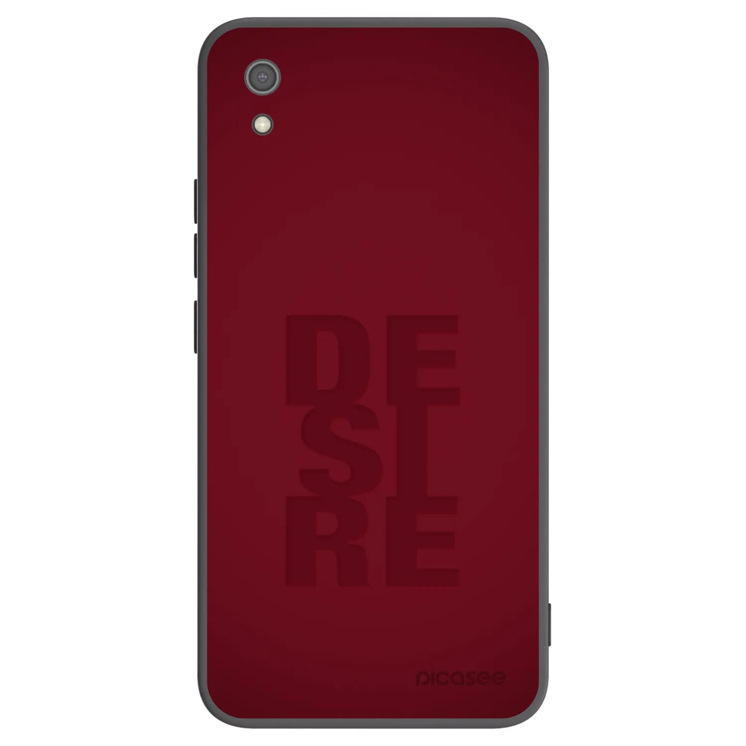 Picasee silikonski črni ovitek za Xiaomi Redmi 7A - Desire