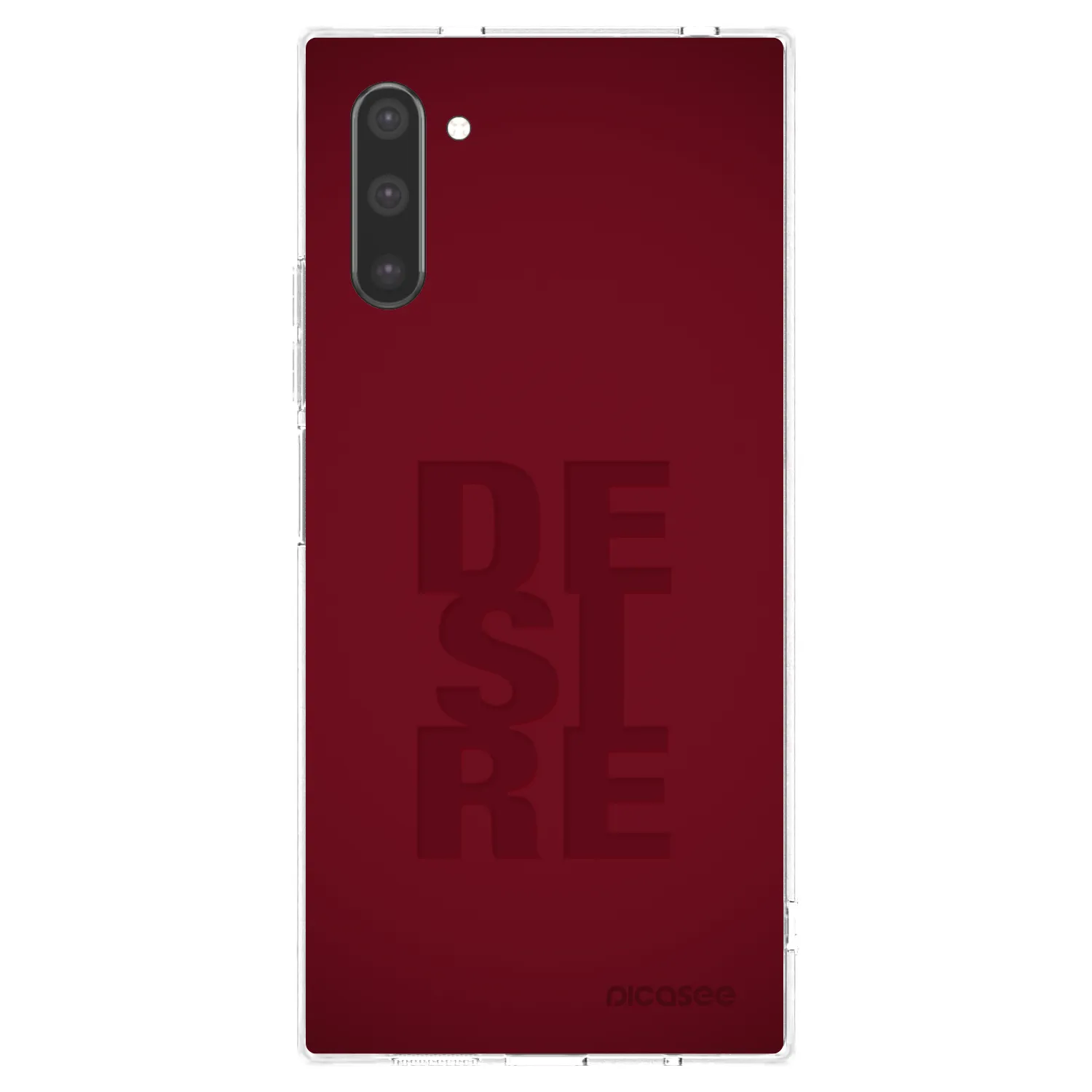Picasee silikonski prozorni ovitek za Samsung Galaxy Note 10 N970F - Desire