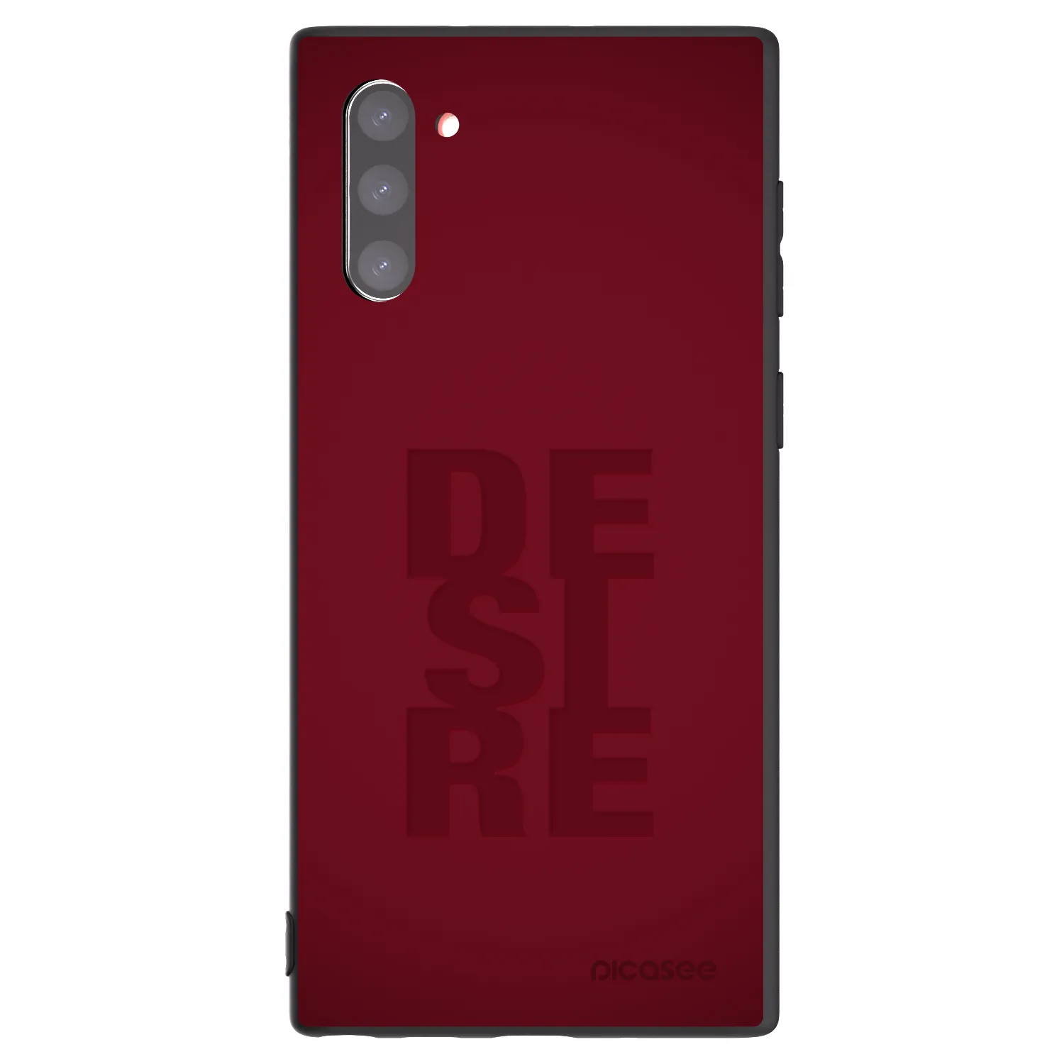 Picasee silikonski črni ovitek za Samsung Galaxy Note 10 N970F - Desire