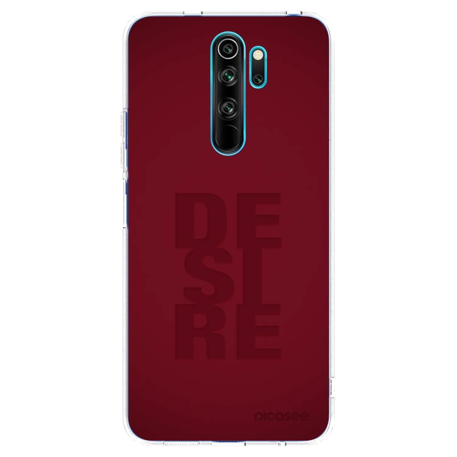 Picasee silikonski prozorni ovitek za Xiaomi Redmi Note 8 Pro - Desire