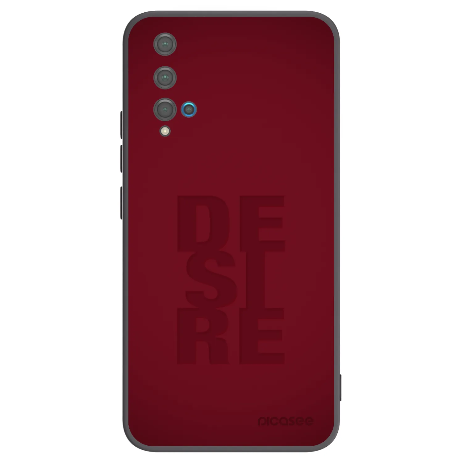 Picasee silikonski črni ovitek za Huawei Nova 5T - Desire