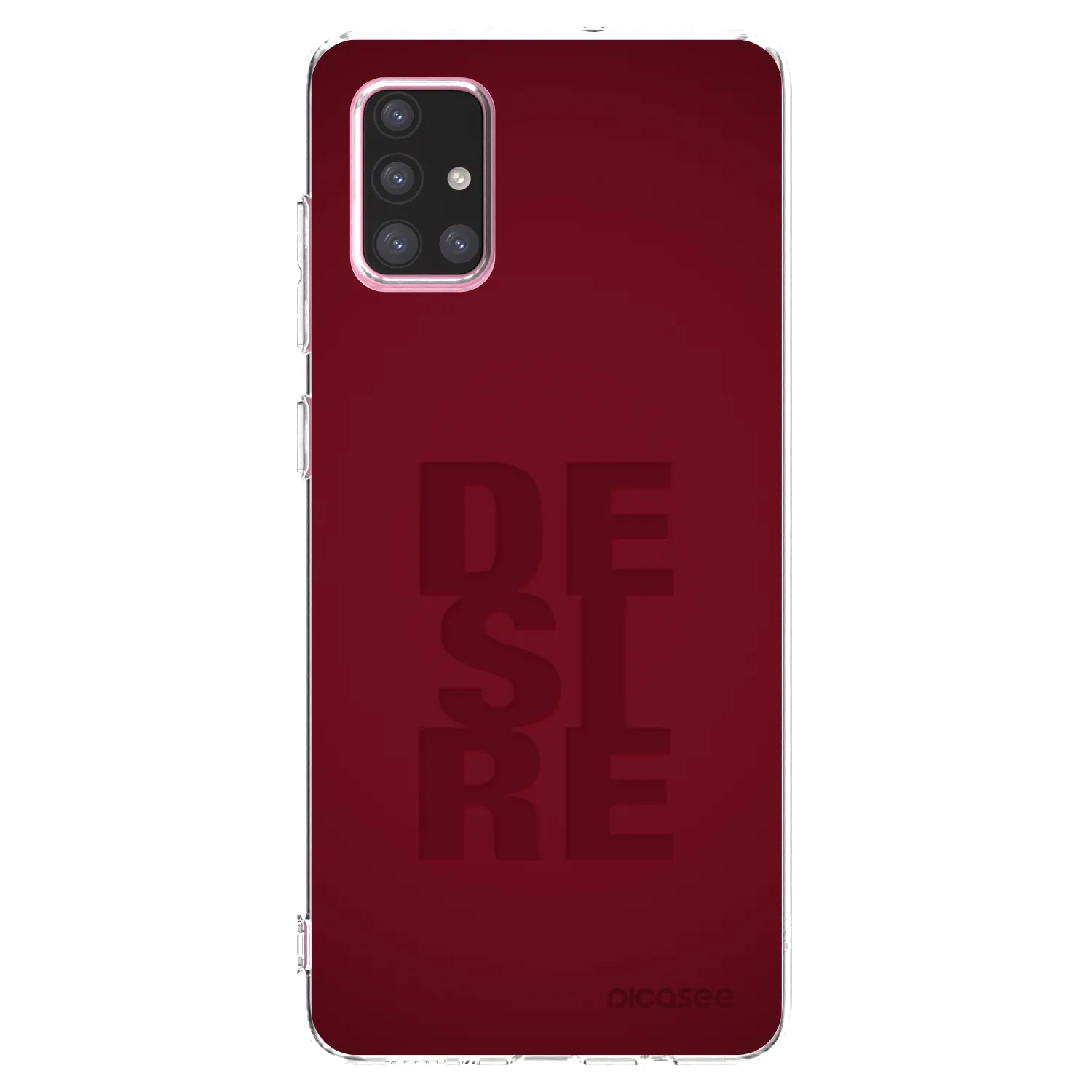 Picasee silikonski prozorni ovitek za Samsung Galaxy A71 A715F - Desire
