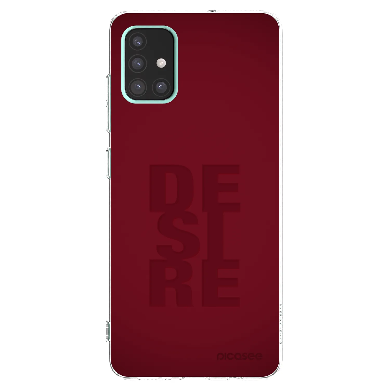 Picasee silikonski prozorni ovitek za Samsung Galaxy A51 A515F - Desire