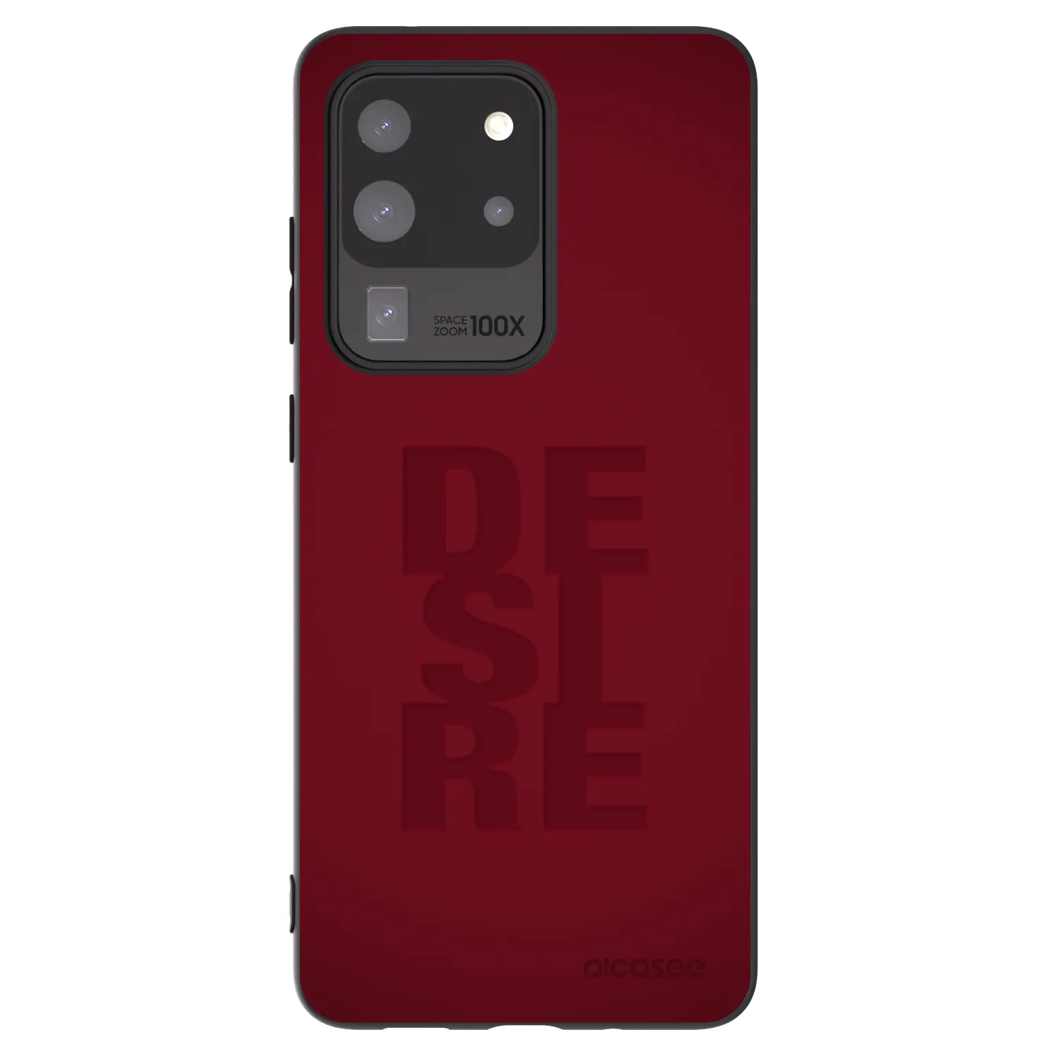 Picasee silikonski črni ovitek za Samsung Galaxy S20 Ultra 5G G988F - Desire