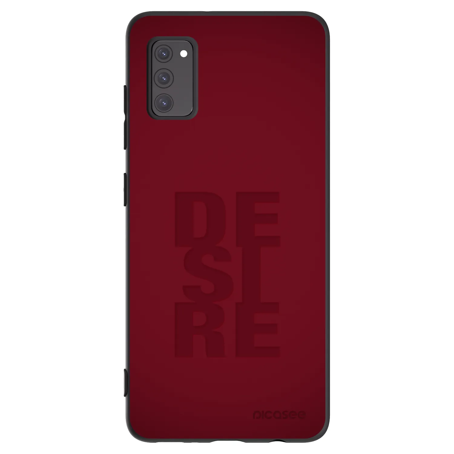 Picasee silikonski črni ovitek za Samsung Galaxy A41 A415F - Desire