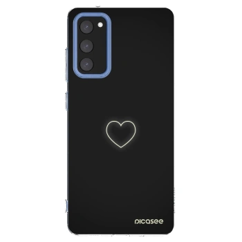 Picasee silikonski prozorni ovitek za Samsung Galaxy S20 FE - Heart