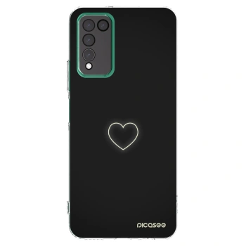 Picasee silikonski prozorni ovitek za Honor 10X Lite - Heart