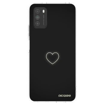 Picasee silikonski prozorni ovitek za Xiaomi Poco M3 - Heart