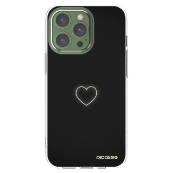 Picasee silikonski prozorni ovitek za Apple iPhone 13 Pro - Heart
