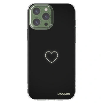Picasee silikonski prozorni ovitek za Apple iPhone 13 Pro Max - Heart