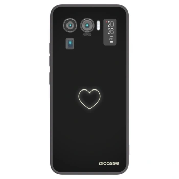 Picasee silikonski črni ovitek za Xiaomi Mi 11 Ultra - Heart