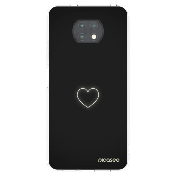 Picasee silikonski prozorni ovitek za Xiaomi Redmi Note 9T - Heart