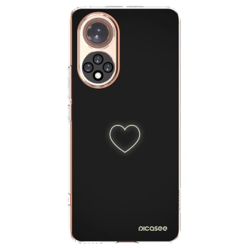 Picasee silikonski prozorni ovitek za Honor 50 5G - Heart