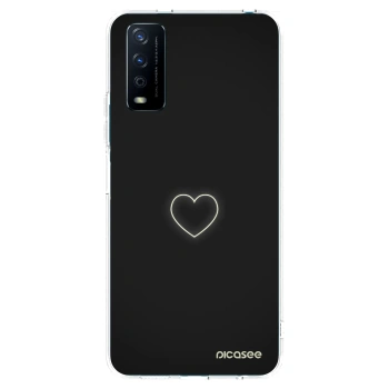 Picasee silikonski prozorni ovitek za Vivo Y11s - Heart