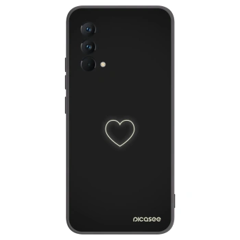 Picasee silikonski črni ovitek za Realme GT Master Edition 5G - Heart