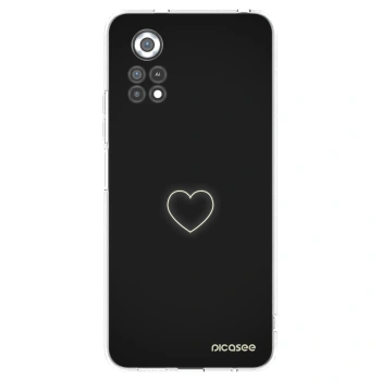 Picasee silikonski prozorni ovitek za Xiaomi Poco X4 Pro 5G - Heart