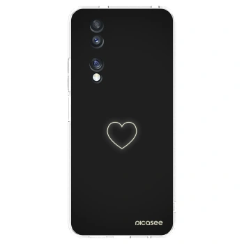 Picasee silikonski prozorni ovitek za Honor 70 - Heart