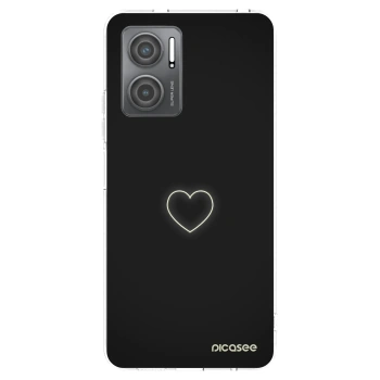 Picasee silikonski prozorni ovitek za Xiaomi Redmi 10 5G - Heart