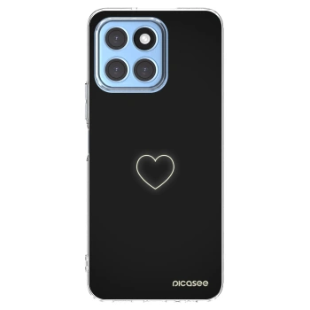 Picasee silikonski prozorni ovitek za Honor X6 - Heart
