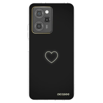 Picasee silikonski prozorni ovitek za Xiaomi Poco X5 Pro - Heart
