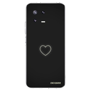 Picasee silikonski prozorni ovitek za Xiaomi 13 Pro - Heart