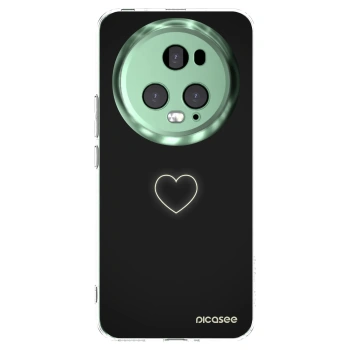 Picasee silikonski prozorni ovitek za Honor Magic5 Pro - Heart