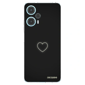Picasee silikonski prozorni ovitek za Xiaomi Poco F5 - Heart