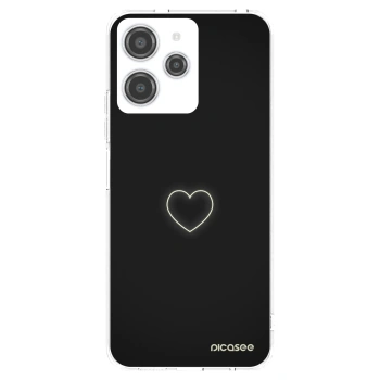 Picasee silikonski prozorni ovitek za Xiaomi Redmi 12 4G - Heart