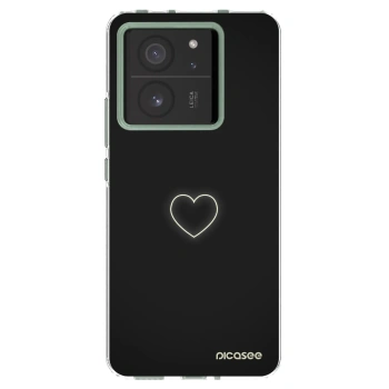 Picasee silikonski prozorni ovitek za Xiaomi 13T - Heart