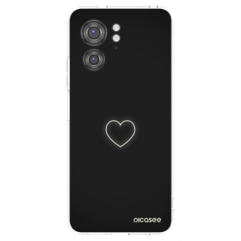 Picasee silikonski prozorni ovitek za Motorola Edge 40 - Heart