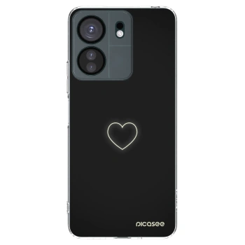 Picasee silikonski prozorni ovitek za Xiaomi Redmi 13C 4G - Heart