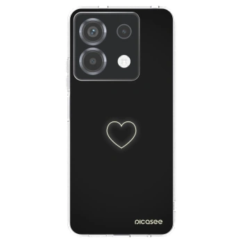 Picasee silikonski prozorni ovitek za Xiaomi Poco X6 - Heart