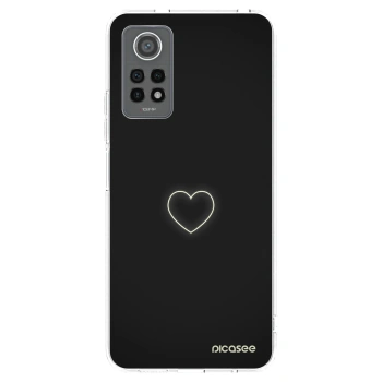 Picasee silikonski prozorni ovitek za Xiaomi Redmi Note 12 Pro 4G - Heart