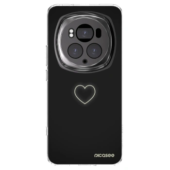 Picasee silikonski prozorni ovitek za Honor Magic6 Pro - Heart
