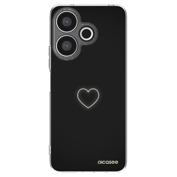 Picasee silikonski prozorni ovitek za Xiaomi Redmi 13 4G - Heart
