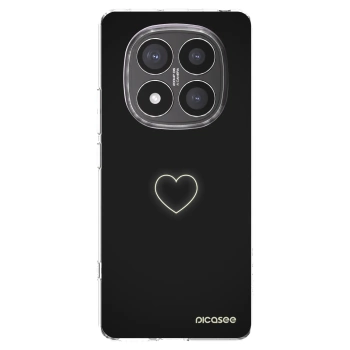 Picasee silikonski prozorni ovitek za Xiaomi Redmi Note 14 Pro+ 5G - Heart