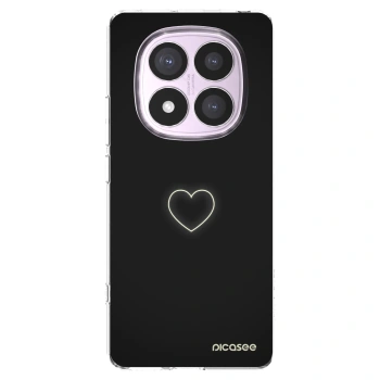 Picasee silikonski prozorni ovitek za Xiaomi Redmi Note 14 Pro 5G - Heart