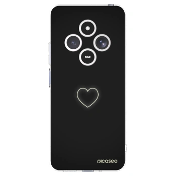 Picasee silikonski prozorni ovitek za Xiaomi Redmi 14C - Heart