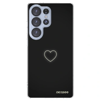 Picasee silikonski prozorni ovitek za Samsung Galaxy S25 Ultra 5G - Heart
