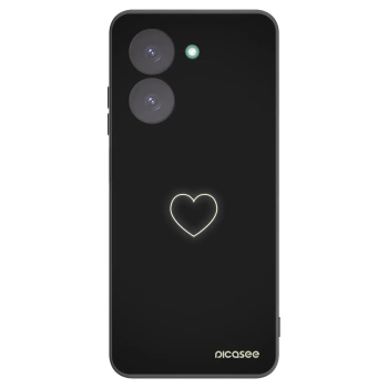 Picasee silikonski črni ovitek za Xiaomi Redmi A5 - Heart