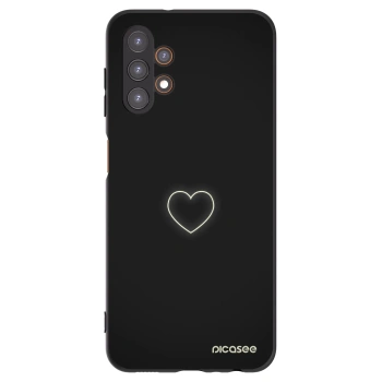 Picasee silikonski črni ovitek za Samsung Galaxy A13 5G - Heart
