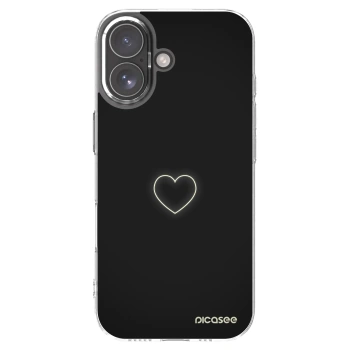 Picasee silikonski prozorni ovitek za Apple iPhone 17 - Heart