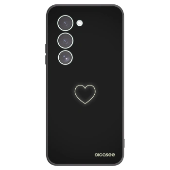 Picasee silikonski črni ovitek za Xiaomi Redmi 15 5G - Heart